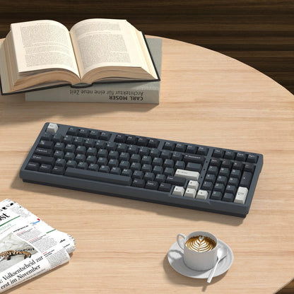 KBDiy 174 tasti/set keycap PBT GMK Apollo double shot minimalisti profilo ISO Cherry per tastiera meccanica da gaming compatibile MX
