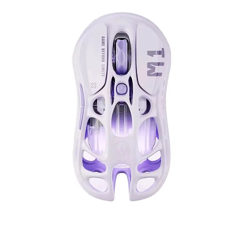 Rato Gaming Sem Fios GravaStar Mercury M1 Pro 26000DPI com Cabo / 2.4GHz / Bluetooth GLOWSYNC RGB