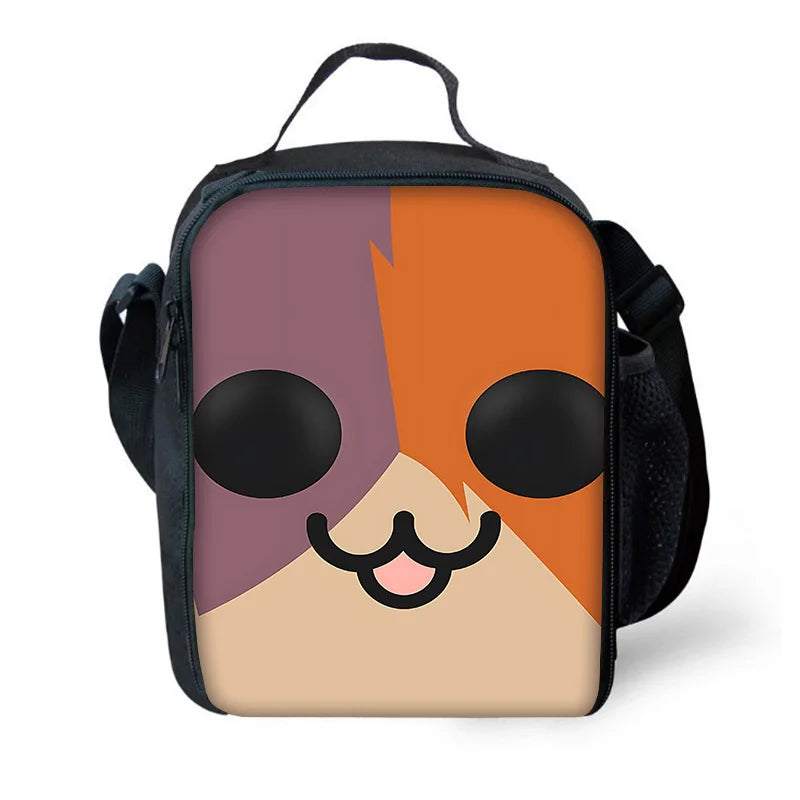 New Game FortniteS Child Insulated Large Capacity Bag for Boy and Girl Student Outdoor Picnic Resuable Thermal Cooler Lunch Box