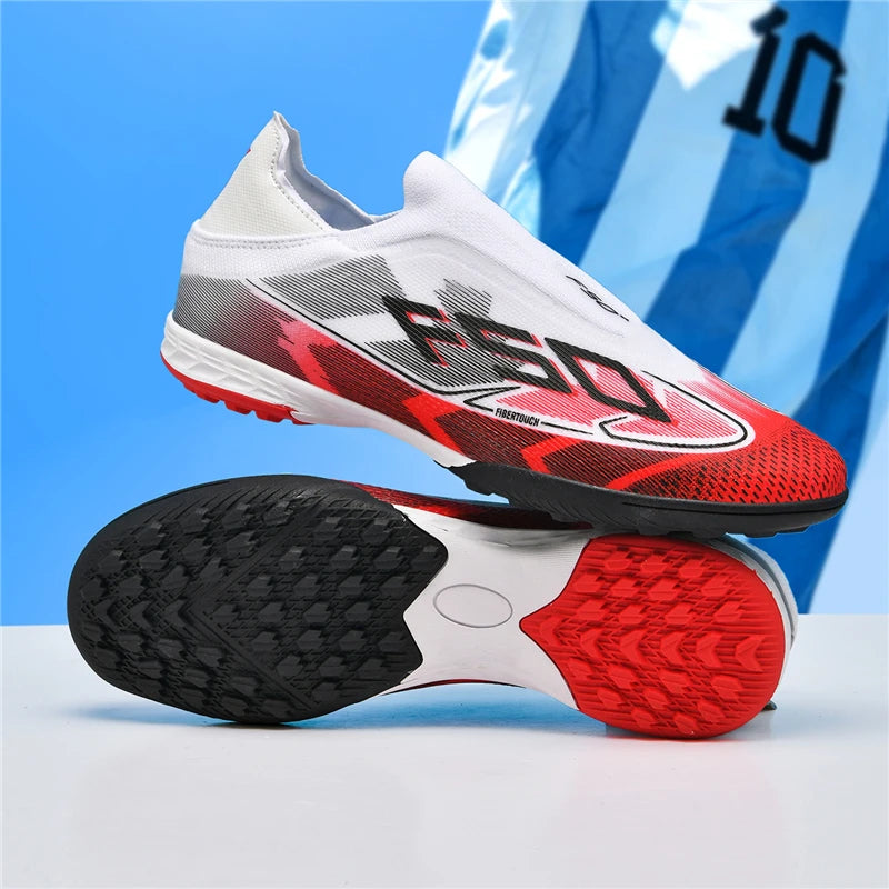 Men's New Indoor TF Football Boots High Quality Training Original Male Breathable Non-Slip Soccer Shoes Turf Futsal Football Shoes