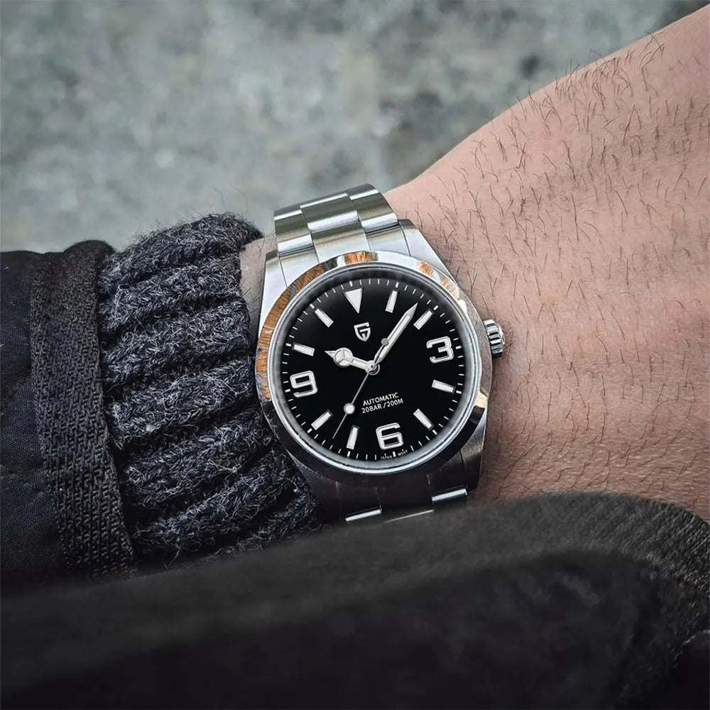 PAGANI DESIGN Top Brand Watch For Men 20bar Waterproof Mechanical Watches Classic Luxury Sapphire Glass Automatic Men Wristwatch