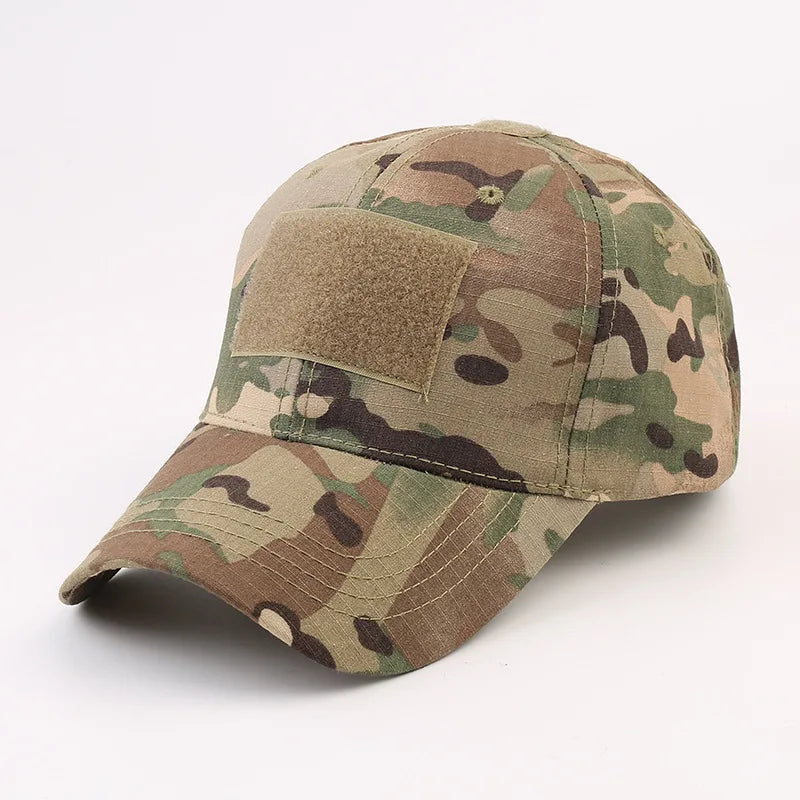 1pc Baseball Caps Camouflage Tactical Outdoor Soldier Combat Paintball Adjustable Hat Summer Snapback Sun Hats for Men Women