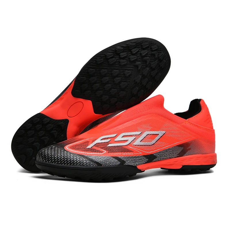 Men's New Indoor TF Football Boots High Quality Training Original Male Breathable Non-Slip Soccer Shoes Turf Futsal Football Shoes