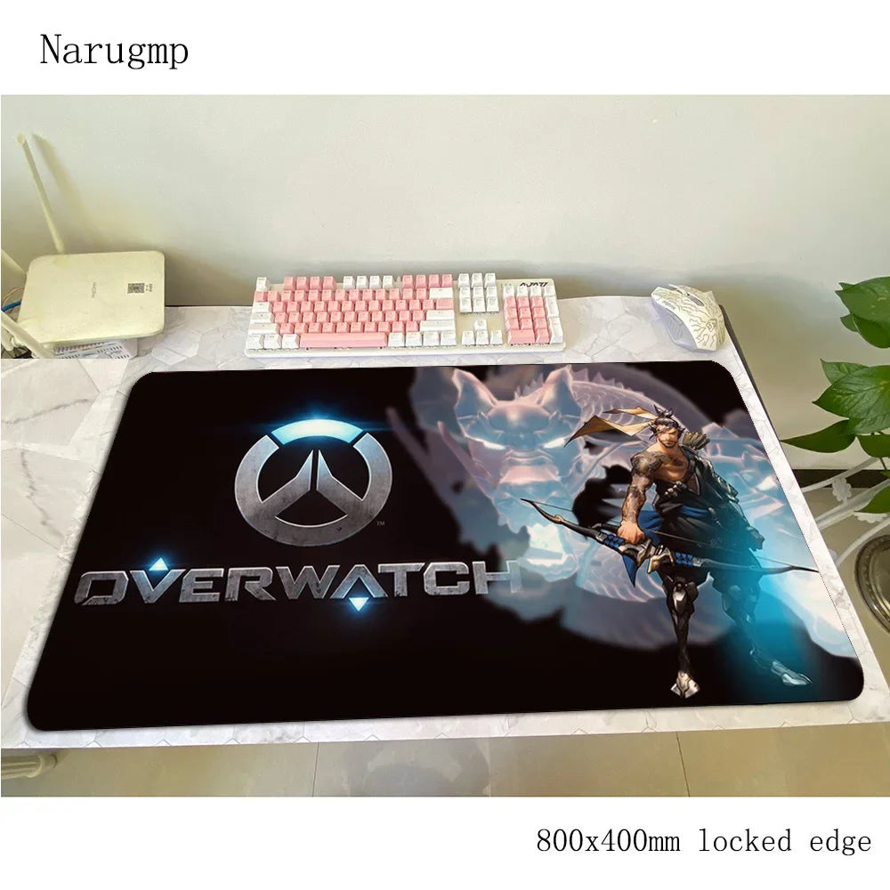 Overwatch mouse pad 80x40cm gaming mousepad game Halloween Gift large mouse pad gamer computer desk big mat notebook mousemat PC