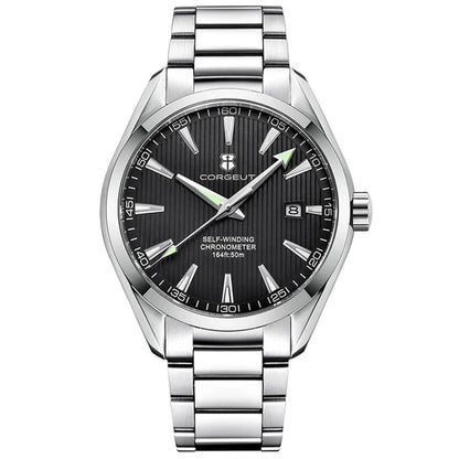 Luxury NH35 Corgeut Watch Men reloj hombre 41mm Sport Clock Automatic Mechanical Wristwatches Sapphire Steel Band Men's Watch