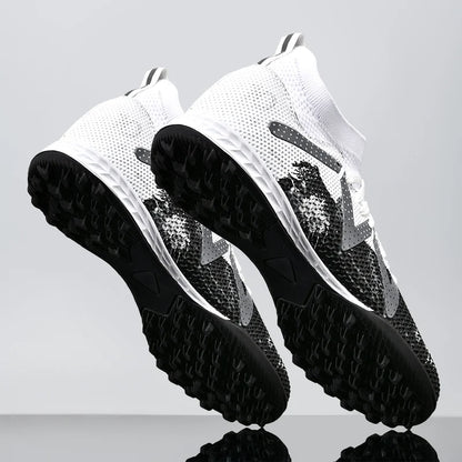 Chaussures de football professionnelles TF Broken Nail pour adolescents, chaussures de training montantes d'aspect robuste, pour adultes, pour l'extérieur, antidérapantes