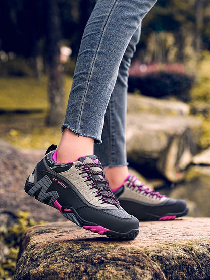 Outdoor-Liebhaber-Trekkingschuhe für Herren, wasserdichte Wanderschuhe, Bergstiefel aus echtem Leder, Woodland-Jagd- und taktische Schuhe