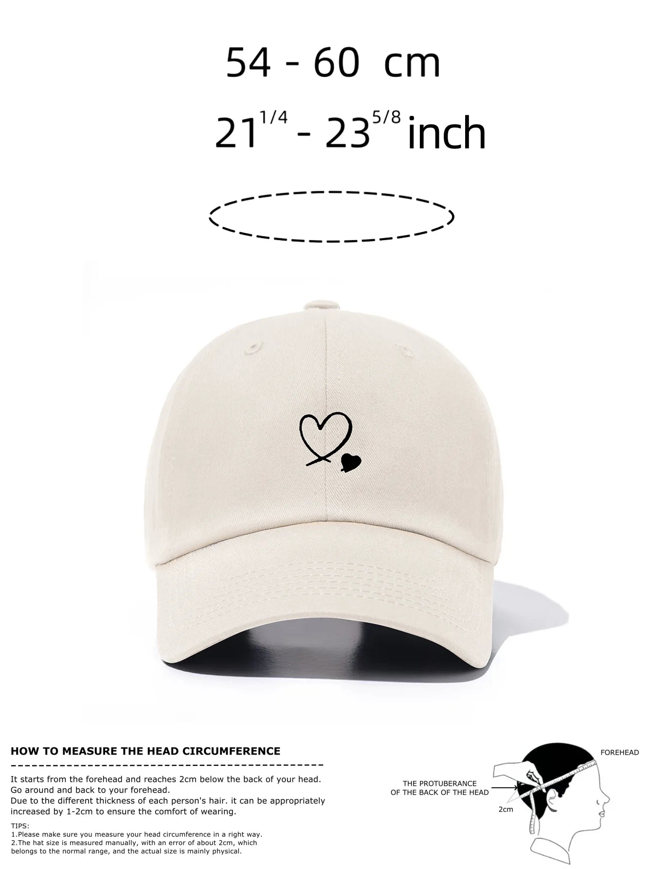 1 Piece Hearts Print Baseball Cap For Men & Women, Classic Casual Stylish, Perfect Gift For Families And Friends