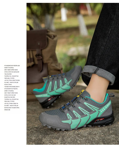 Men's Hiking Shoes Waterproof Non-slip Hiking Hiking Sports Shoes Camping Training Hunting Tactical Shoes Men's Cycling Shoes