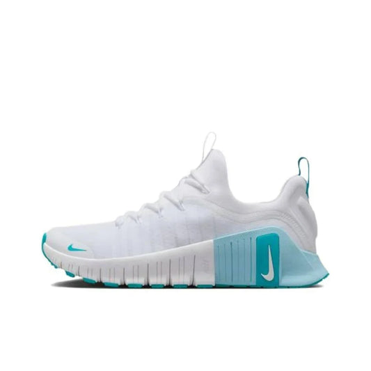 Nike Free Metcon 6 blanco Glacier Blue Dusty Cactus para mujer FJ7126-107