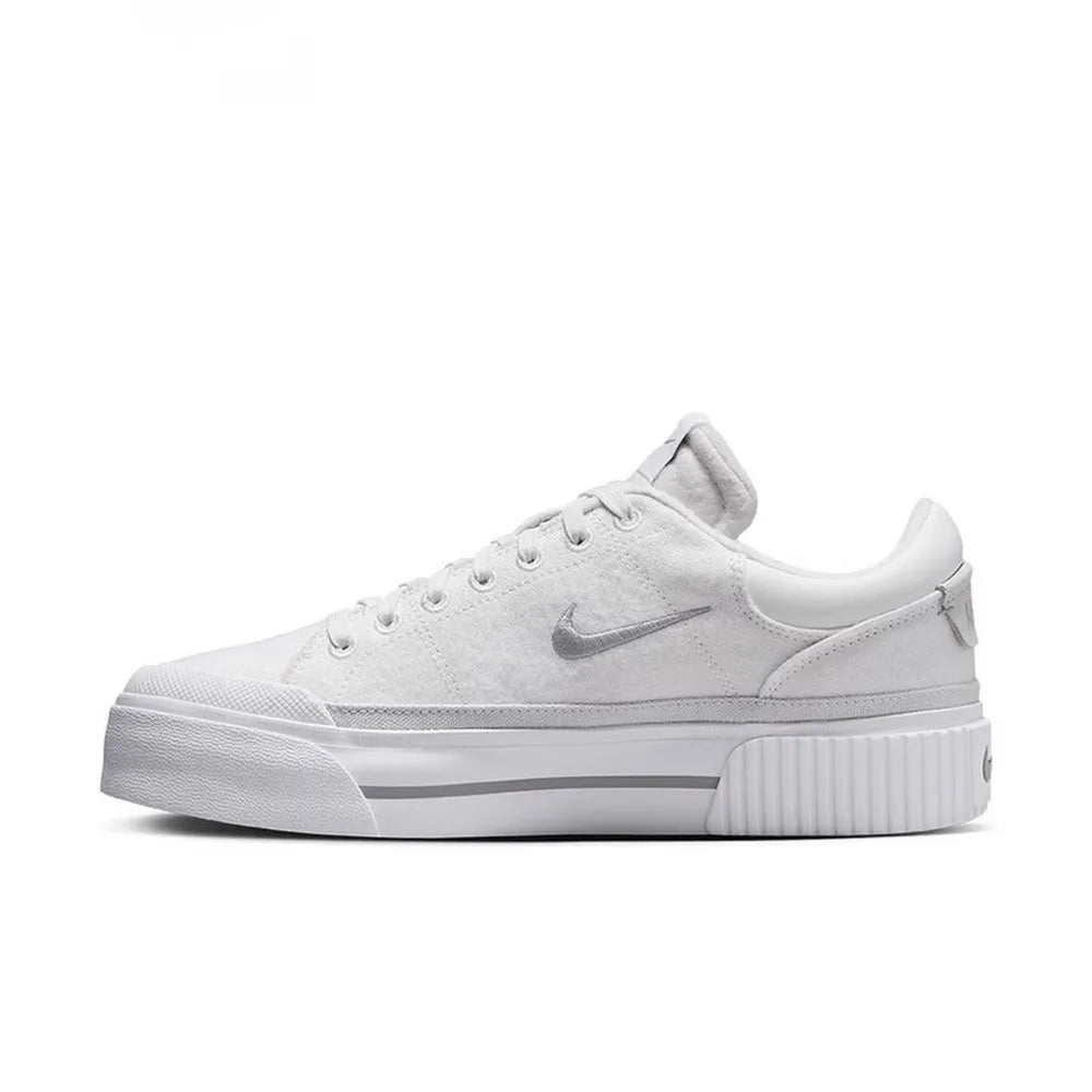 Nike Court Legacy: suela con diseño para aumentar la altura, amortiguación cómoda y antideslizante, zapatillas deportivas duraderas FZ2606-100