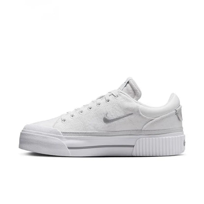 Nike Court Legacy: suela con diseño para aumentar la altura, amortiguación cómoda y antideslizante, zapatillas deportivas duraderas FZ2606-100