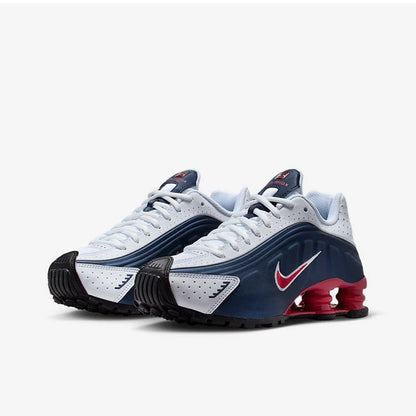 Nike/Nike Shox R4 Men's and Women's Air-Cushioned Wear-Resistant Casual Sports Shoes Cw2626-400