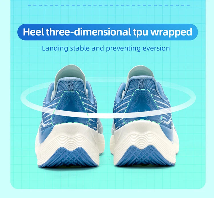 Onemix Wind Wings : chaussures de course respirantes pour hommes, marathon, sport et loisirs ; chaussures de sport légères pour femmes ; corde à sauter d'extérieur pour hommes
