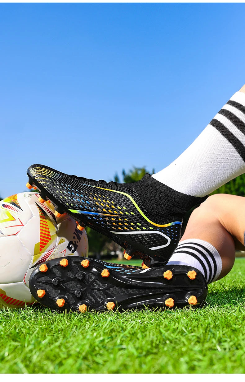 Nove muške tenisice za nogomet, vruća ponuda, visokokvalitetne nogometne kopačke za žene, unisex tenisice za futsal, ultralake profesionalne TF/FG tenisice