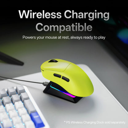 Mouse gaming wireless Rapoo VT3S /VT3S MAX GEN-2, rată de polling wireless True 8K, ultra-ușor, 49g, autonomie a bateriei de până la 750Hr