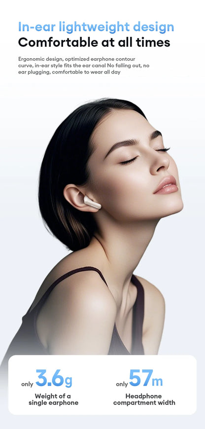 Choice Lenovo LE209 Gaming Headset Wireless Bluetooth 6.0 Sports Headset 35H Battery Life Waterproof ANC Noise Reduction Earbuds