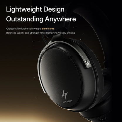 ATK N9 Pro Ultra Wireless Headset with Mic 7.1 sound Four Mode E-sports lightweight headphone Low latency noise reduction gift