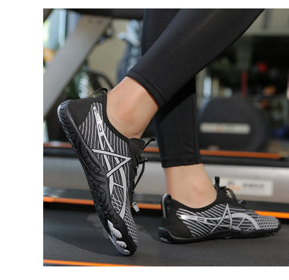 Aqua Shoes for Men, Water Shoes, Barefoot Beach Shoes, Unisex Quick-Dry Outdoor Wading Shoes, Gym Training Footwear Sneakers Size 35-46