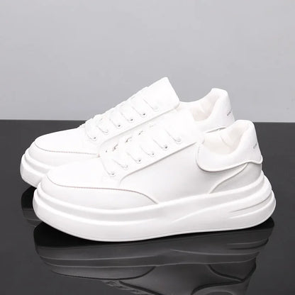 Kleine witte schoenen voor koppels Heren- en damesschoenen Sportschoenen Heren-sneakers Met verhoogde binnenzool Casual sportschoenen