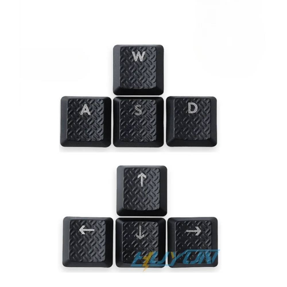 Tecla texturizada antideslizante transparente retroiluminada G915 913 TKL G815 G813, compatible con teclado mecánico Logitech
