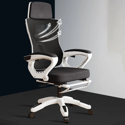 Luxury Ergonomic Office Chair Recliner Gaming Chair with Armrests, High Back Swivel Office Chair, Comfortable Home Office Furniture with Adjustable Height