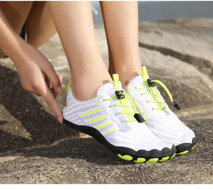 Men and Women Water Shoes, Aqua Shoes, Drainage Beach Sports Swim Sandals, Quick Dry Boating Barefoot Diving Fishing Surfing Sneakers