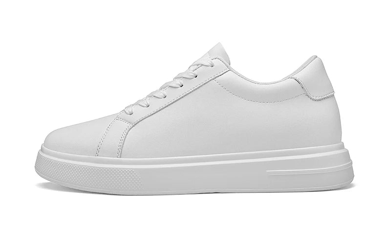 Baskets pour homme, chaussures rehaussantes, semelles rehaussantes, talons hauts de 6 à 10 cm, chaussures en cuir, chaussures de sport, chaussures pour homme