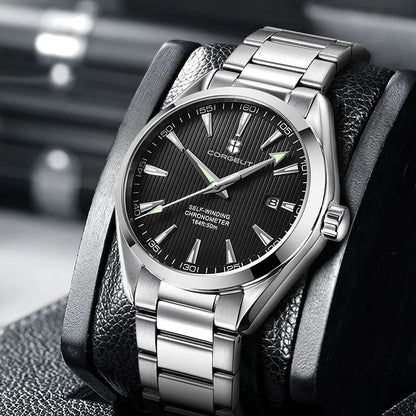 Luxury NH35 Corgeut Watch Men reloj hombre 41mm Sport Clock Automatic Mechanical Wristwatches Sapphire Steel Band Men's Watch