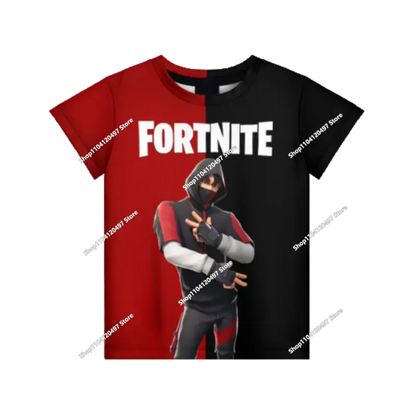 Lastenvaatteet syksyinen collegepaita T-paita huppari uusi Fortnite lasten rento asu mukavat streetwear-vaatteet