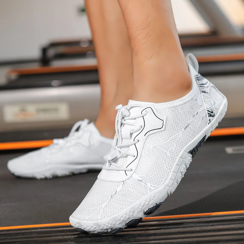 Sapatos Barefoot para Homem e Mulher, Calçado de Praia Outdoor de Secagem Rápida e Antiderrapante, Sapatos para Desportos Aquáticos e Fitness Indoor, Calçado Desportivo