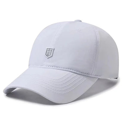 UV Protection Baseball Cap - Quick-Drying Soft Top, Breathable Strapback, Ideal for Hiking, Fishing, Outdoor Activities