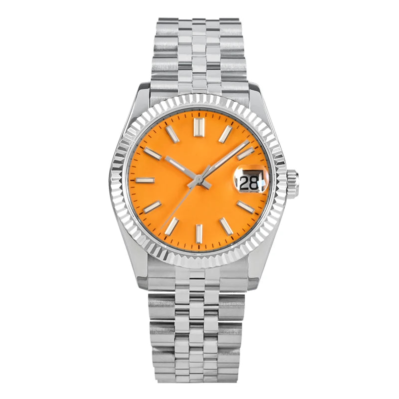 San Martin 36.5mm Men's Dress Watch Top Brand Luxury Automatic Mechanical Fashion Couples Watches Sapphire Waterproof 100m BGW9