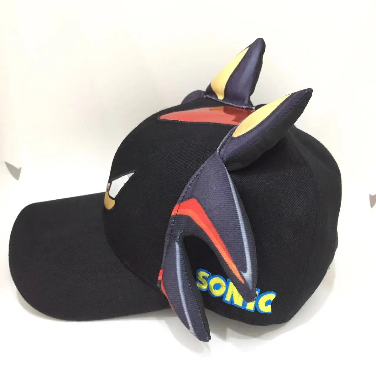 Baseballová čiapka Shadow the Hedgehog 3D pre dospelých a deti s potlačou Sonic, Amy, Tails a Knuckles, s plochým okrajom a klobúkom typu „ducktongue“, darčeky