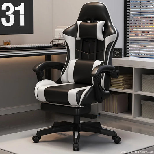Cadeira Esports para Internet Café Sponge, cadeira de computador para Internet Café, cadeira de escritório reclinável para casa, confortável e giratória