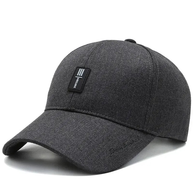Hat Men's Spring and Autumn Caps, Middle-Aged and Elderly Hats, Four Seasons Casual Sunshade, Men's Baseball Caps