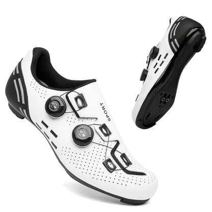 Hochwertige Fahrradschuhe für Herren, SPD, selbstverriegelnd, Rennrad-Sportschuhe, MTB-Mountainbike-Schuhe für Damen, rutschfeste Fahrradschuhe 36-47