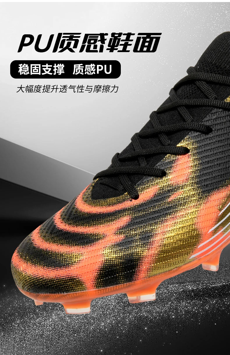 Men Professional Football Boots Resistant Comfortable Training Male Soccer Shoes Ultralight Top Quality Match Football Shoes