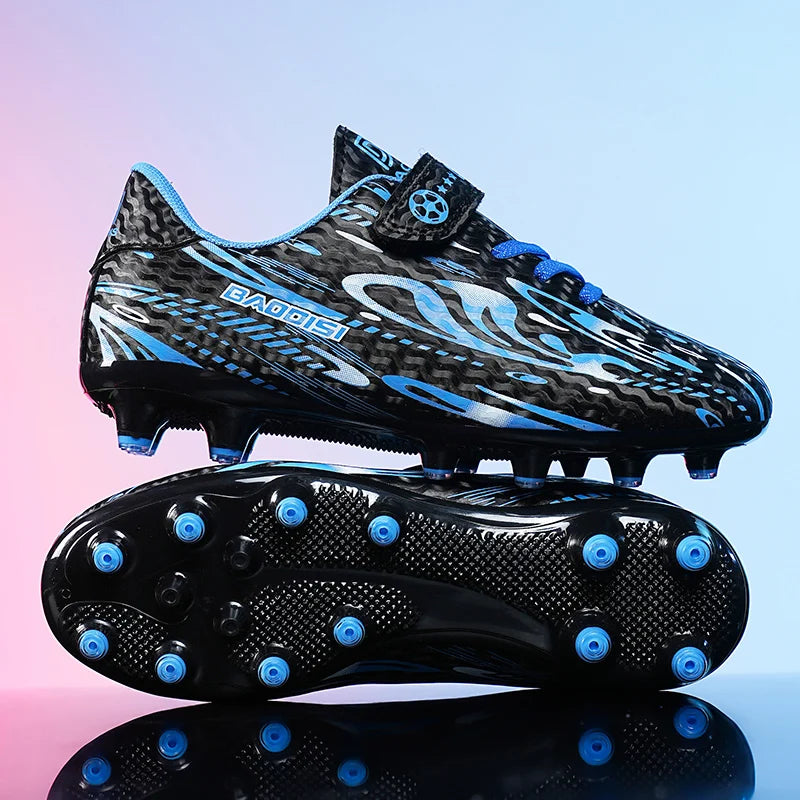 Chaussures de football pour enfants, garçons et filles, crampons d'entraînement, chaussures de football pour jeunes, chaussures de football pour petits/grands, chaussures de football professionnelles pour l'extérieur
