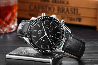 PAULAREIS P Brand Luxury Men Mechanical Watches Calendar Business Watch Men's Sports Waterproof Stainless Steel Automatic Watches