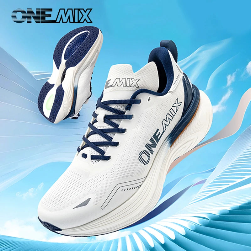 Chaussures de jogging ONEMIX : baskets unisexes légères, résistantes à l'usure, tendance, pour le sport et le fitness