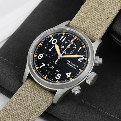 Militado VK61 VK67 Quarz-Chronographenuhr 39mm 316L-Edelstahlgehäuse 3 Zifferblätter wasserdicht 100M Multifunktions-Militäruhr