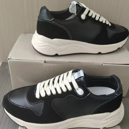 2026 new lightweight couple retro made shoes, star thick soled dad shoes, casual sports board shoes