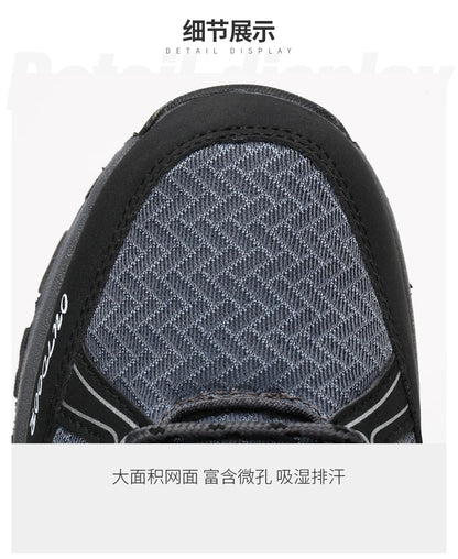 Scarpe da trekking da uomo Brand in mesh traspirante, scarpe da viaggio outdoor impermeabili per caccia e pesca, scarpe sportive da montagna, fuoristrada e riding