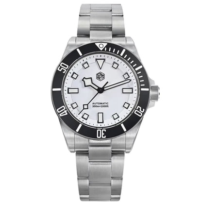 San Martin SN0121TD Titan-Taucheruhr ST2130 Automatikwerk Uhren Grade5 Titan 120 Klicks wasserdicht 300m Armbanduhr