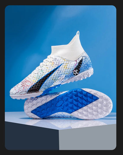 Men's Soccer Shoes Kids Football Boots Women Professional Soccer Cleats Antiskid Chaussure TF/FG Outdoor Athletic Football Shoes