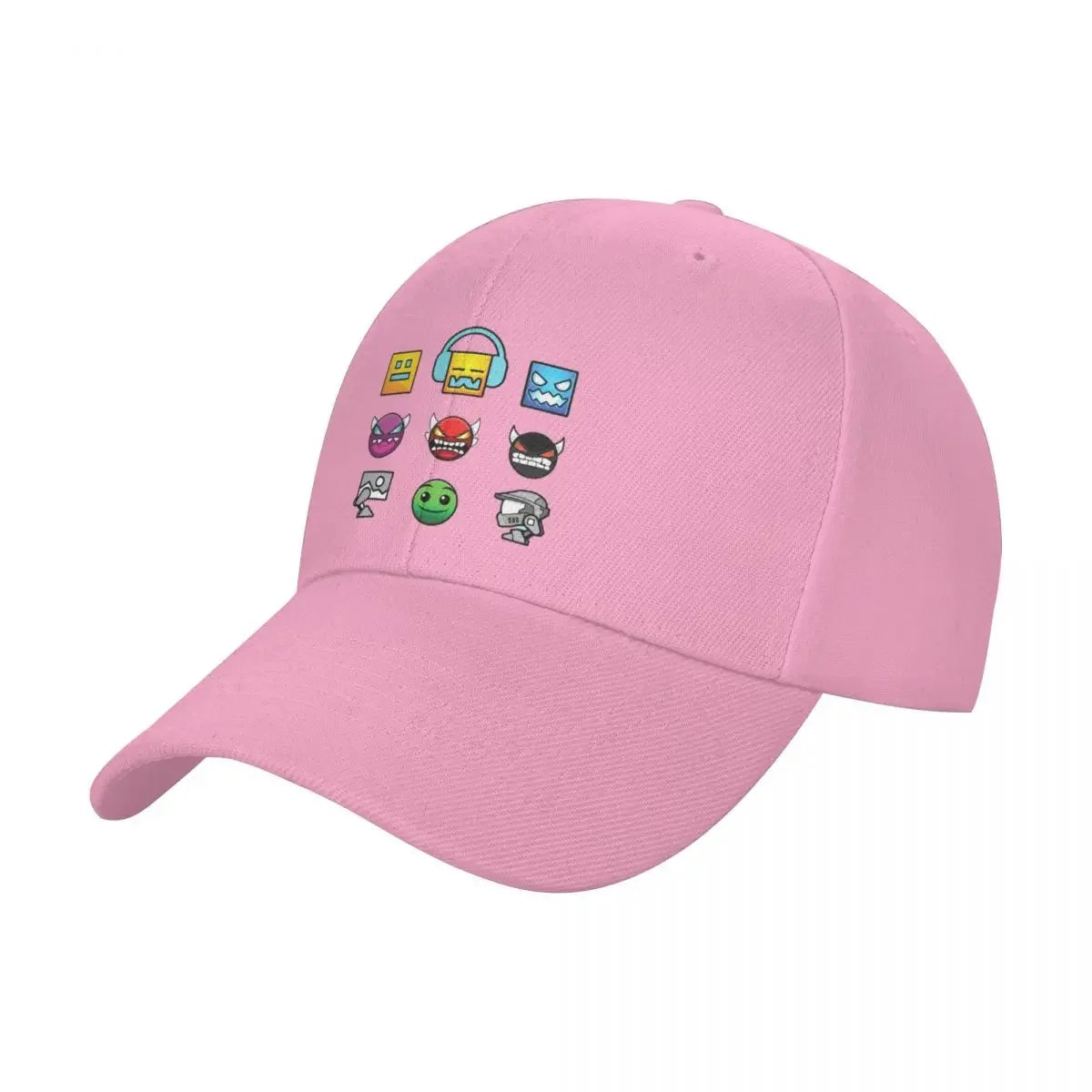 Geometry Dash Baseball Cap Unique hats tactical cap Golf Cap Ladies Men's