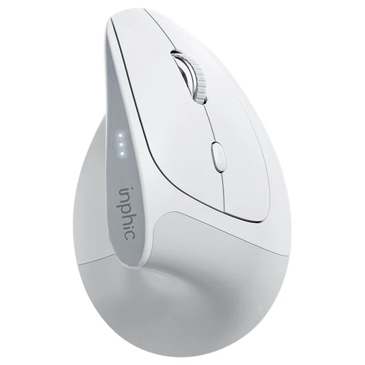Ratón inalámbrico vertical Inphic X9 PRO con carga rápida Type-C, ergonómico y silencioso, para oficina, portátil, PC, ordenador y gaming