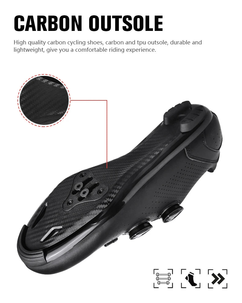 MTB Cycling Shoes Men Sports Dirt Road Bike Shoes Flat Speed Cycling Sneakers Flats Mountain Bicycle Footwear SPD Cleats Shoes