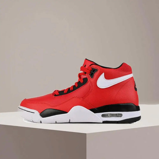 Nike Flight Legacy Mid-Top Retro Basketball Shoes with Slip-Resistant, Durable, and Cushioned Construction - Unisex BQ4212-600